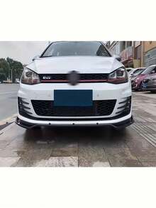 1 مجموعة تعديل السيارة شفة أمامية مناسبة ل- Golf 7 7.5 MK7 MK7.5 GTI GTD R R-Line 2012-2020 شفة المصد الأمامي الموزع طقم الهيكل الجسدي - A - مشاهدة 4