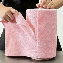 1 Roll/20 Pieces Reusable High Absorbency Microfiber Cleaning Wipes - Highly Absorbent, Durable And Machine Washable Kitchen Towels, Suitable For Dishwashing, Countertop Cleaning, Floor - Multi-Purpose Household Cloth, Modern Square Design, Space Theme Cleaning Supplies, Dish Cloth, Countertop Wipes, High Absorbency Fabric - A - View 2