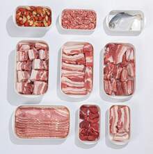 10pcs Reusable Food Storage Container Set, 5 Containers + 5 Lids, Fridge Storage Boxes, Freezer Food Containers With Lids, Stackable, Food Preservation Boxes, Meat Freezer Containers, Fruit Freshness Boxes, Bento Boxes - Multicolor - View 3