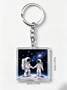 Custom Acrylic Keychain, Supports Personalized Photo/Text, Customizable QR Code And Logo/Photo Display, Durable Glossy Finish, Suitable For Smartphone And Social Media, Car Accessories, Backpack Decoration, Corporate Brand Promotional Gift - Multicolor - View 4