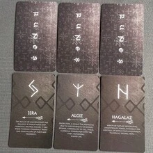 Rune Divination Oracle Card Set - Limited Edition Mystical Card Game, Bringing Insight And Guidance - Rune Divination Oracle - View 3