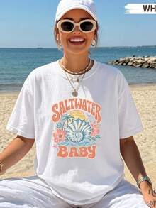 Women T-Shirts - White - View 1