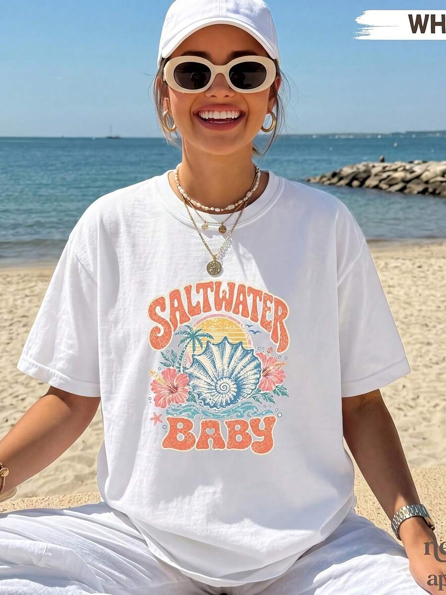 Women T-Shirts - White - View 1