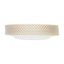 Clear Charger Plates, 25 Pack 12.6 Inch Round Shape Table Charger Plates Set Reusable Dinner Serving Tray Modern Table Setting Decoration For Holiday Wedding Party - Clear and Gold - 查看 10