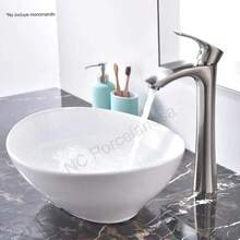Lavabo-ovalin Canoa De Sobreponer Mod.Bashy - Blanco - Ver 7