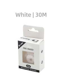 30m Schwarz/Weiß/Rosa Positionierungslineal, 0,15mm Feinlinien-Positionierungslineal, geeignet für Augenbrauen-Tätowierung, Lippen-Tätowierung, Lippen-Schönheitswerkzeuge, Wimpern-Schönheitswerkzeuge - Verschiedenfarbig - Übersicht 7