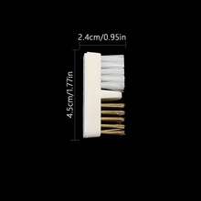1PC Stainless Steel Nail Cleaning Brush, Nail Polishing Head Dust Brush, Dust Removal Brush - Multicolor - View 6