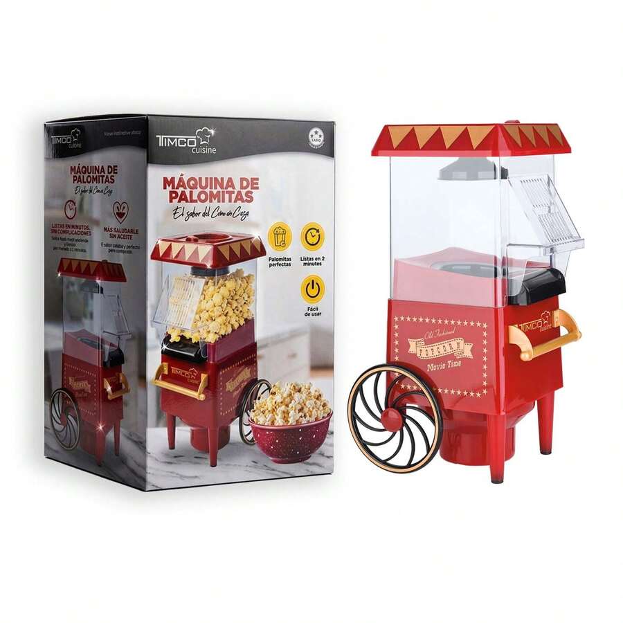 Maquina para Palomitas TIMCO PALO-820 - Tipo de Enchufe A USA (110-127V) - Ver 1