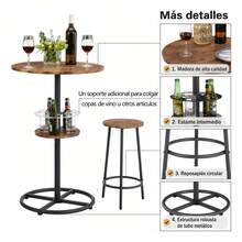 Outdoor Dining Tables - Brown - View 4