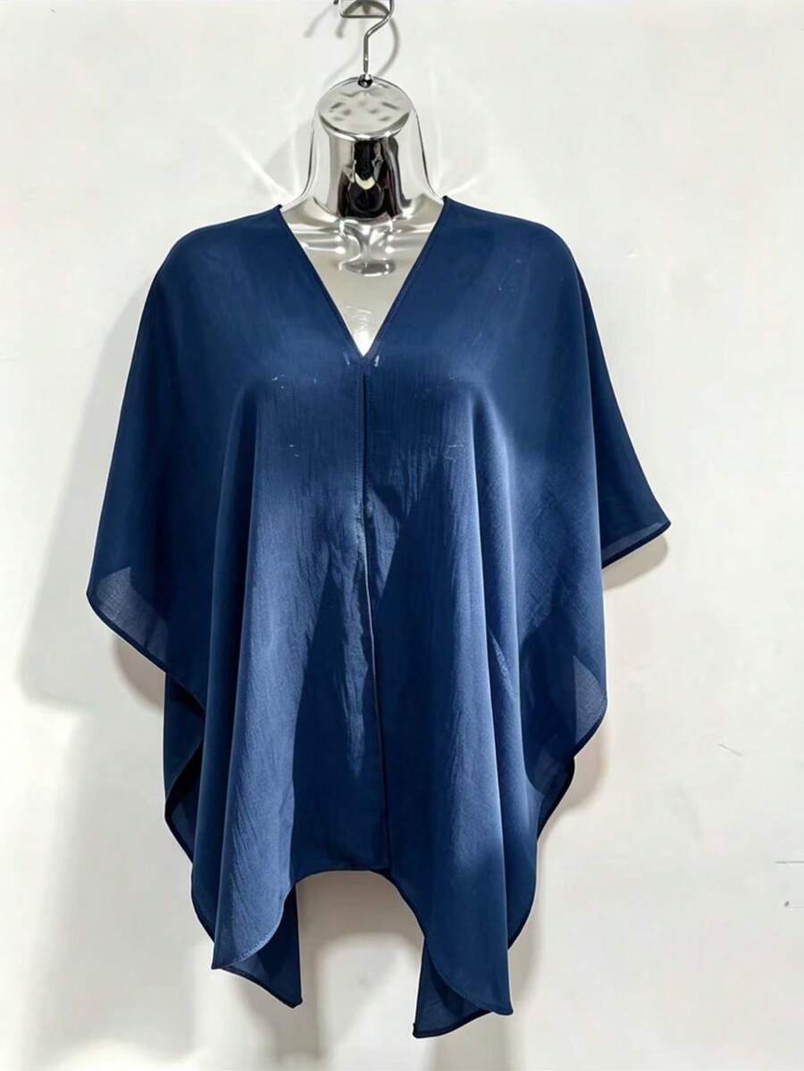 Women Tops - 藏蓝色 - 查看 1