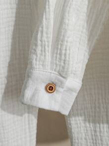 Boys' Spring/Autumn New Cardigan Long Sleeve & Long Pants 2pcs Set, Fashion Casual Minimalist - White - View 9