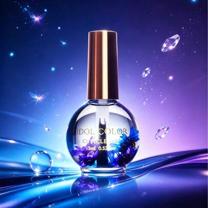 IDOL COLOR Premium Japanese Style Cuticle Oil | Fragrant Cuticle Repair Essence, Rich In Vitamin E And Pure Natural Plant Oils, Deeply Moisturizing Low-Irritation Cuticle Care Oil, Suitable For Dry And Cracked Cuticles, Fits All Skin Types And Nail Types