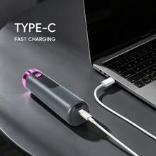 1pc Handheld Mini Electric Milk Frother, Stainless Steel USB Rechargeable, 3 Speed Settings, Portable Coffee Cappuccino Cream Mixer, Kitchen Accessory Egg Beater, Egg White Frother - Multicolor - View 6