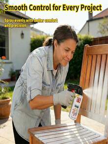 Spray Paint Handle(1/2 Packs), Aerosol Spray Can Trigger Grip, Ergonomic Paint Sprayer Gun Tool For Smooth Control & Reduced Finger Fatigue, Easy Clip-On For DIY Painting, Furniture & Fence - Multicolor - View 7