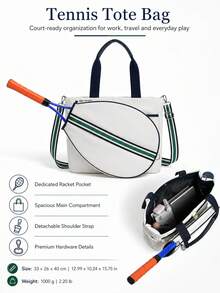 XINGNAN New Large Capacity Tennis Racket Bag, Sports Badminton Outdoor Racket Storage Single Backpack Handbag - Multicolor - View 7
