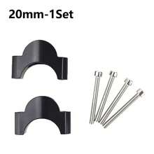 1set MTB Road Bicycle Handlebar Extended Bracket Aluminum Alloy Rising Spacer For TT Handlebar Parts Handlebar 31.8mm Riser Spacer Kits 10/20mm - Multicolor - View 9
