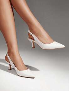 Women Pumps - White - View 3