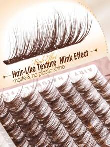70簇 Breeze Spider 纖維感簇狀假睫毛 DD捲度 自然簇狀接睫毛 10-14mm 單簇睫毛 附隱形接睫毛條，適合日常佩戴，便攜 - LC - 查看 8