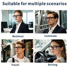 SENBONO New Fashion Smart Glasses, AI Smart Glasses With Multi-Language Translation, Multi-Function Audio Glasses, Built-In Microphone And Speaker, High-Definition Voice Call, Music Playback, Unisex - View 5