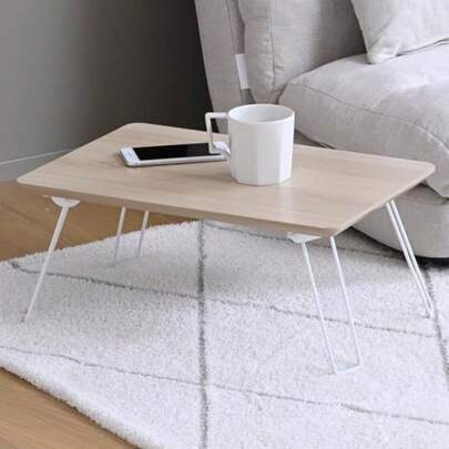zz-mini table low table foldable width 45 × depth 30 × height 20 cm compact side table single life finished product solid wood color WLT-4530 WNA