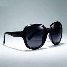 Large Frame Fashion Glasses Women's Fashion PC Plastic Oversized Driving Ladies' Glasses - Multicolor - View 6