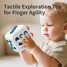 Multi-Functional 6-Sided Busy Cube, Finger Exercise Toy, Develops Motor Skills & Coordination, Great Gift For Kids(Birthday,All Holiday,Vacation) - Multicolor - View 3