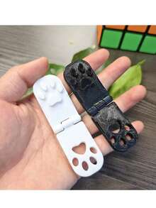 1件 3D列印便攜式寵物爪印章，獨特足跡蓋印工具，適用於紙張與葉片，適合居家日常使用，寵物紀念禮物，寵物愛好者的絕佳禮品 - 均碼 - 查看 5