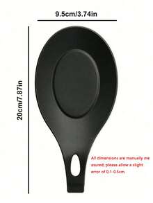1pc Easy To Clean Spoon Holder, Practical Kitchen Countertop Accessory, Suitable As Holiday And Christmas Gift For Home Cooks - Multicolor - View 10