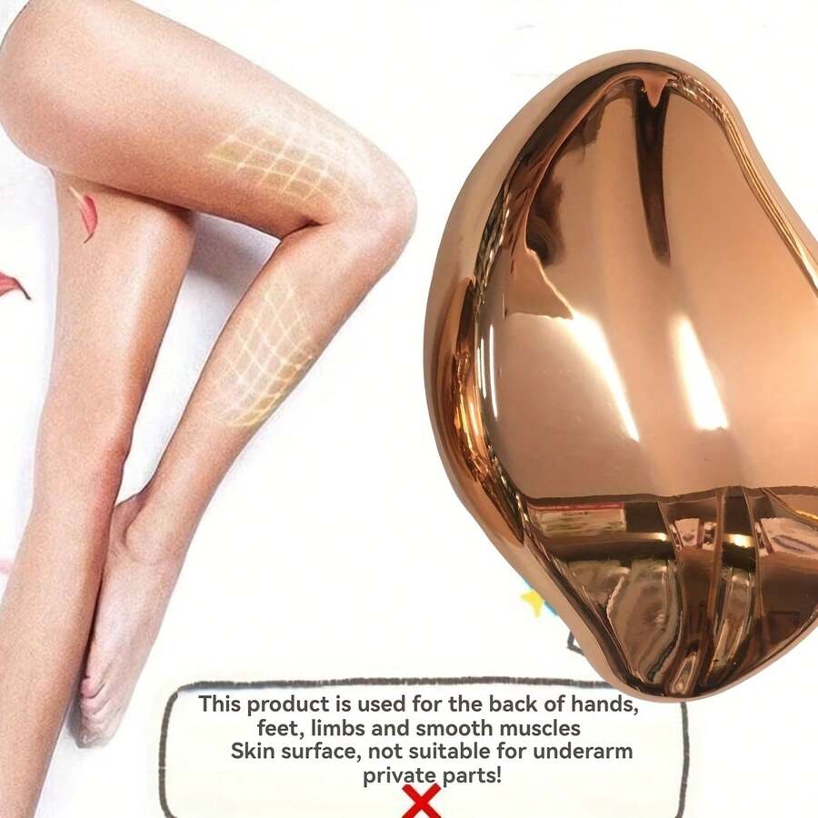 1件裝女性用無痛手動水晶玻璃除毛器,家用除毛設備 - 彩色 - 查看 1