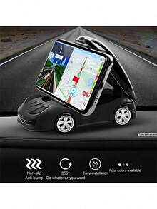 2026 New Foldable 360° Rotating Car Phone Holder – Universal Smartphone Mount For All Car Models! This Stylish And Practical Phone Holder Is The Perfect Car Accessory To Free Up Your Hands While Driving. Its Flexible 360° Rotation Function Allows You To Adjust Your Phone To Any Angle, Making It Ideal For Navigation. - Multicolor - View 9