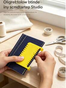 1/4pcs Articulated Sewing Clips, Handmade Sewing Helper, Helps You Sew Perfect Straight Lines, Clip-On Sewing Ruler Set, Hand Sewing Even Stitch Guide, Patchwork Sewing Template, Suitable For Sewing Beginners, Housewives, DIY Sewing Patch Repair Guide - Stitch-locking Edge Trimmer - View 4