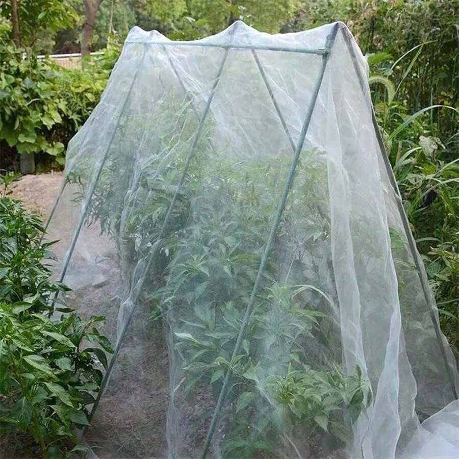 1 buah Jaring Pembatas Jala Ultra Halus Putih Ekstra Besar - Ideal untuk Melindungi Pohon Buah, Sayuran & Blueberry