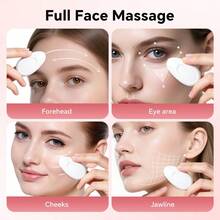 Hailicare Eye Vibration Massager, Ice Cooling Roller Electric Eye Beauty Device, Mini Electric Eye Beauty Instrument, Facial Lifting And Shaping Tool, Relieve Eye Fatigue, Fade Fine Lines, Promote Eye Essence Absorption, Portable Gift - White - View 7