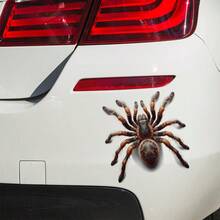 1Pc Tarantula Car Decal Sticker, Auto Vinyl Stickers For Cars, Creative Fake Spider Car Stickers For Rear Window, Trunk, Bumper, Motorcycle & Laptop - A - View 8