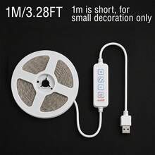 3.28FT-65.6FT Dimmable LED Strip Lights, 3 Color Modes, USB Powered, Cuttable Flexible Light Strip For Bedroom, Kitchen, TV Backlight, Cabinet And Home Decor - 3 Color Temperatures - View 14