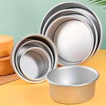 Non-Stick Mousse Cake Pan With Removable Bottom, Anodized Baking Pan Suitable For Chiffon Cake, Sponge Cake And Desserts, Durable Cake Bottom Mold Baking Tool - View 6