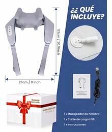 Back Massager - Grey - View 11