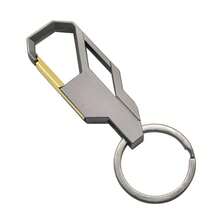 1pc, Fashionable Minimalist Metal Keychain, Men's Outdoor Camping Hiking Accessory - Black - View 6