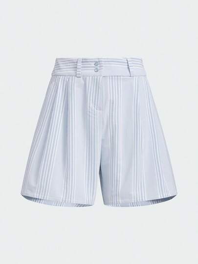 Adidas Women's Fashionable Comfortable Golf Sports Casual Straight Leg Shorts JF4576