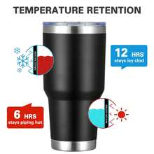 Vacuum Flasks & Thermoses - Black - View 2