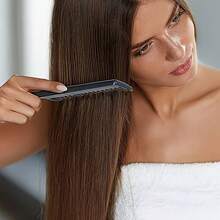 3pcs Hair Styling Comb Set | Teasing Backcombing Brush + Stainless Steel Pin Rat Tail Parting Comb + 5 Prong Root Lift Pick Comb, Salon & Household Hair Braiding Volumizing Tools - Black - View 4