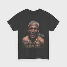 Charles Oliveira Vintage T-shirt - Bootleg Vintage Från Bronx Högkvalitativ T-shirt MMA Fighter - Svart - Visa 1