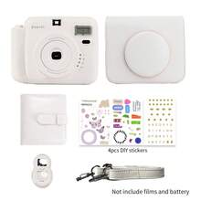 Popoto 6-In-1 Instant Camera Set, Suitable For Instant Mini Double Pack Film, Great As Gift/Birthday/Girlfriend/Outdoor/Party/Wedding (Batteries And Film Not Included) - White - View 12