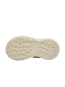 CAMEL CROWN 女款 Crocs 春夏戶外涼鞋，厚底防滑透氣包頭沙灘鞋 - 米/白 - 查看 6