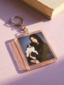 1pc/6pcs K-Pop Group Katseye And Puppies Photography Acrylic Keychains, Fashionable Multi-Functional Bag Charms, Suitable For Pet Lovers, Outfits, Daily Decoration And Exquisite Gift Giving, All Seasons - Multicolor - View 12