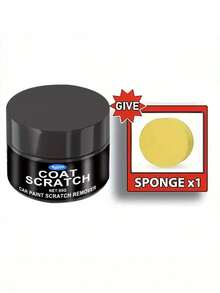 KineShineX Car Paint Scratch Repair Paste, Metal Rim Scuff Repair Paste, Automotive Parts, Essential Tool Kit For Car Maintenance, With A Bonus Cleaning Sponge Included - Multicolor - View 6