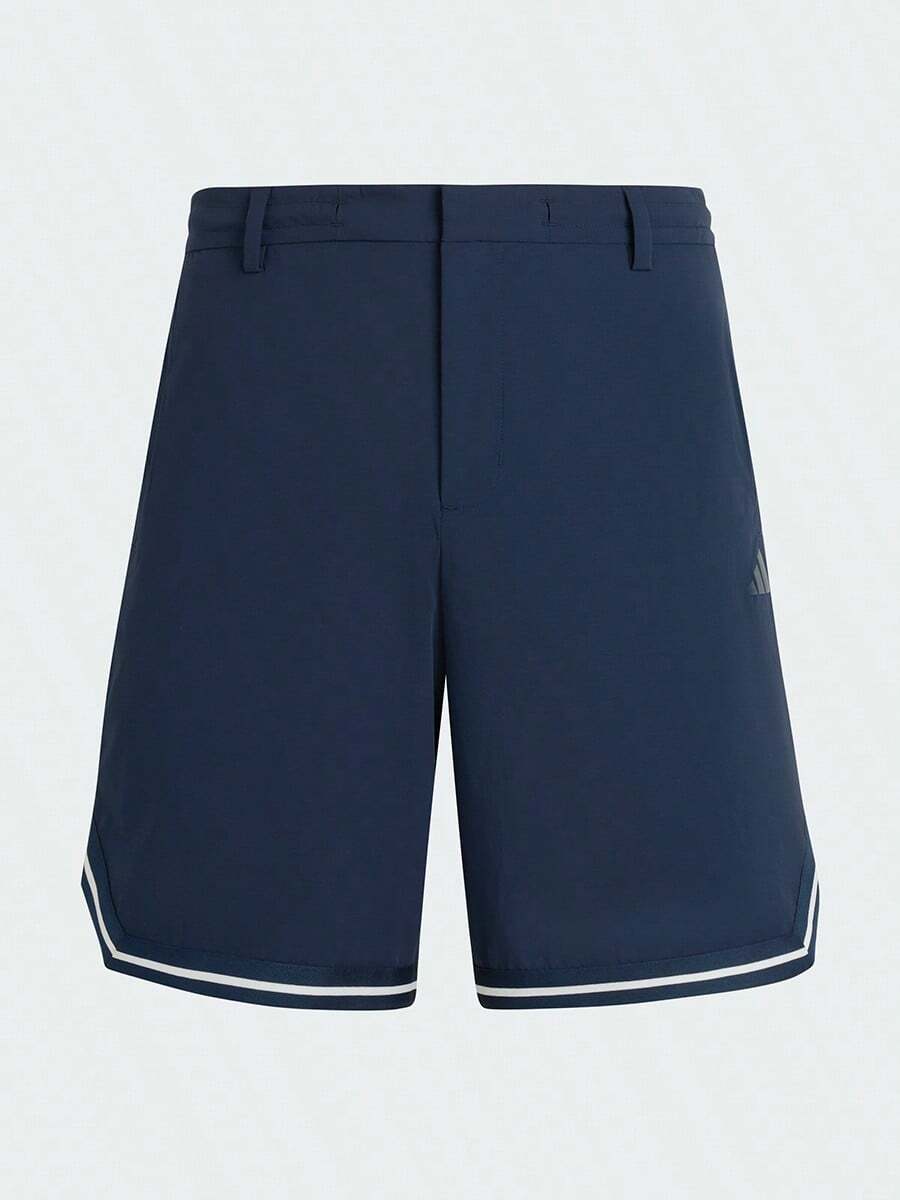 Adidas Men's Casual Sports Shorts, Simple Versatile Comfortable Golf Straight Leg Shorts, Summer, JG1369 - College Navy Blue - View 1