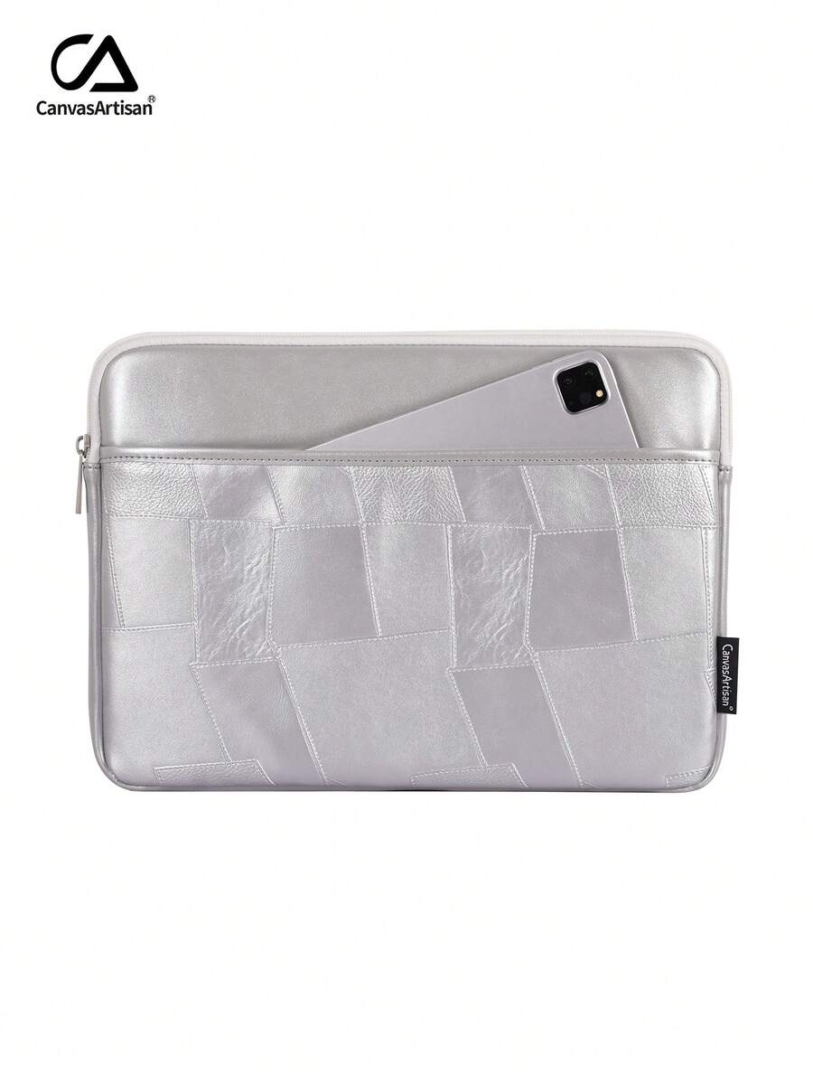 canvas artisan Portable Laptop Sleeve Fashion PU Notebook Bag Shockproof Sim Laptop Bag