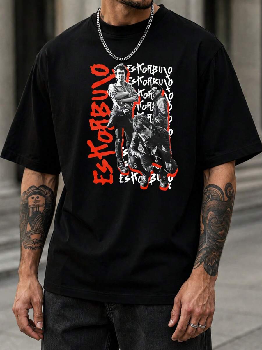Men T-Shirts - Black - View 1