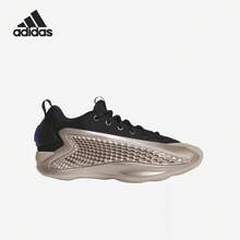 Adidas ANTHONY EDWARDS 1 J LOW 中性大童籃球鞋 - 黑色/褐色 - 查看 3